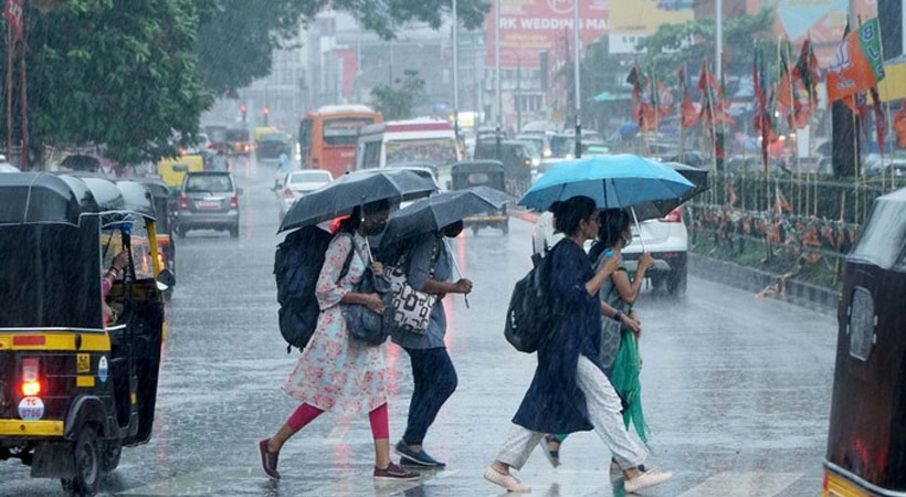 കാലവര്‍ഷം ശക്തമായി; വിവിധ ജില്ലകളില്‍ ഓറഞ്ച് അലര്‍ട്ട്