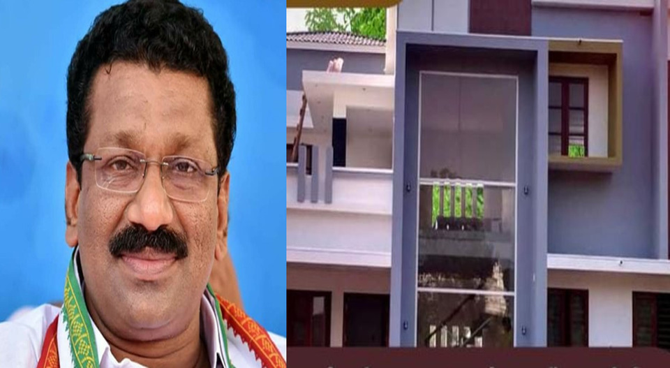 ‘കോണ്‍ഗ്രസ്‌ വില്ല’ ഒരുങ്ങി; സതീശന്‍ പാച്ചേനിയുടെ കുടുംബത്തിന് ഇനി സ്വന്തം വീട്