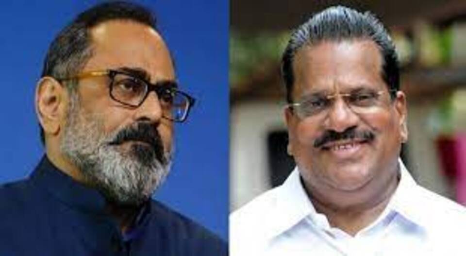 രാജീവ്‌ ചന്ദ്രശേഖറിനെ നേരില്‍ കണ്ടിട്ടുപോലുമില്ലെന്ന് ഇപി ജയരാജന്‍; ‘ഭാര്യയുടെ ബിസിനസ് വേണമെങ്കില്‍ സതീശന്റെ ഭാര്യയുടെ പേരില്‍ എഴുതിത്തരാം’