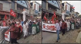 ‘ഗോവിന്ദൻ മാഷ് കൈ ഞൊടിച്ചാൽ വെട്ടിയരിഞ്ഞ് പുഴയിൽ തള്ളും, മര്യാദക്ക് നടന്നില്ലെങ്കിൽ കൈയും കാലും വെട്ടിമുറിക്കും …’; അൻവറിനെതിരെ പ്രകടനം