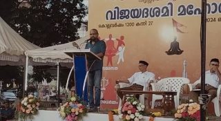 ആര്‍എസ്എസില്‍ പ്രവര്‍ത്തിക്കുന്നവര്‍ വിശുദ്ധന്മാര്‍ എന്ന് ഔസേപ്പച്ചന്‍; സംഗീത സംവിധായകന്‍ പങ്കെടുത്തത് വിജയദശമി പരിപാടിയില്‍